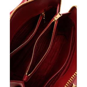 プラダ PRADA ハンドバッグ ショルダーバッグ 赤 レッド 1BA838