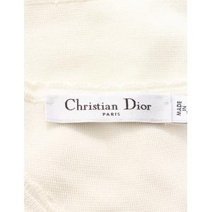 クリスチャンディオール Christian Dior ワンピース アイボリー 白 40