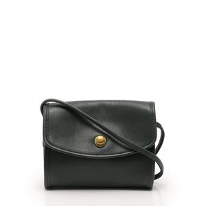 コーチ COACH ショルダーバッグ ポシェット 緑 9892 レザー