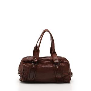 ミュウミュウ miumiu ハンドバッグ ボストン ダークブラウン レザー