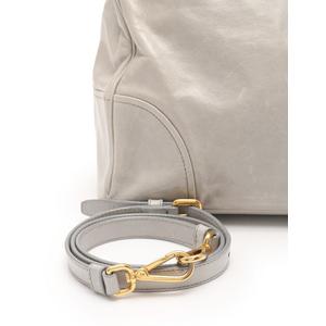 プラダ PRADA ハンドバッグ ショルダーバッグ グレー BN2323 レザー