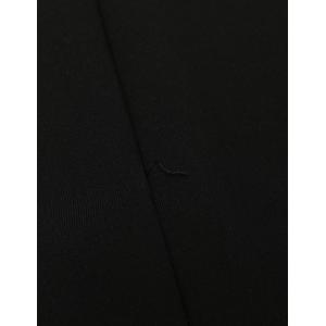 グッチ GUCCI ワンピース ジャージー 黒 アイボリー M 長袖 ひざ