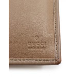 美品✨GUCCI 長財布　マイクロシマ　パンチング　レザー　ベージュ　レディース 極美品】 GUCCI グッチ マイクログッチシマ ラウンドファスナー
