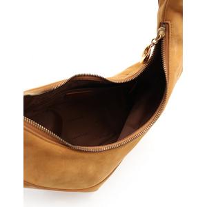 ブルガリ BVLGARI ショルダーバッグ - ヌバック×レザー ダークブラウン×ボルドー バッグ ☆極美品 BVLGARI ブルガリ ショルダーバッグ バッグ ヌバック×レザー