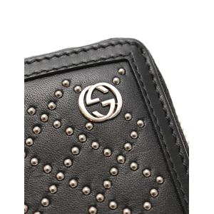 最高級 グッチ　長財布　ディアマンテ スタッズ ラウンドファスナー　黒 楽天市場】【財布】GUCCI グッチ ディアマンテ スタッズ ラウンド