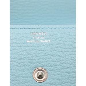 エルメス HERMES コインケース 小銭入れ ル ヴァンキャトル 24 ブルー  