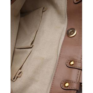 美品【GUCCI】トートバッグ GG柄 スカーレット　ピンクベージュ269953 GUCCI トートバッグ スカーレット GGキャンバス ベージュ ピンク