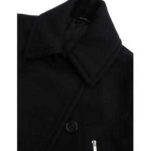 エルメスPコートウールブラック