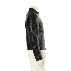 グッチ GUCCI シングルライダースジャケット 黒 46 アウター