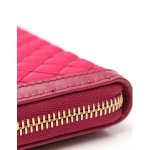 プラダ PRADA L字ファスナー長財布 ピンク 小物 テスートナイロン