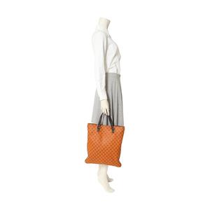 GUCCI GGキャンバス トートバッグ オレンジ グッチ GUCCI トートバッグ GGキャンバス オレンジ グレー 黒 272347