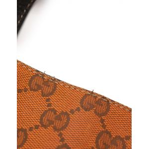 グッチ GUCCI トートバッグ GGキャンバス オレンジ グレー 黒 272347