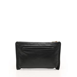 ミュウミュウ miumiu クラッチバッグ 黒 RP0373 レザー スタッズ