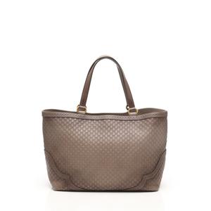 グッチ GUCCI トートバッグ マイクログッチシマ グレー 296910