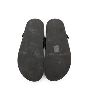 CHANEL ツイードビーチサンダル 39