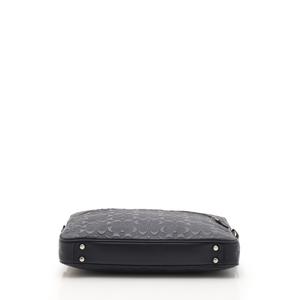 コーチ COACH ビジネスバッグ シグネチャー ネイビー 71752 レザー 