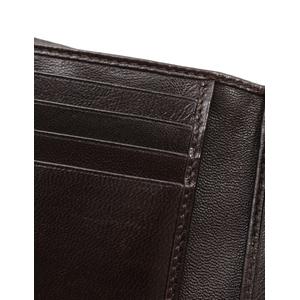 プラダ PRADA 二つ折り財布 STRUZZO 茶 小物 オーストリッチ