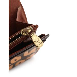 ルイヴィトン ポルトモネ クレディ モノグラムグラフィティ ピーチ 長財布 LOUIS VUITTON】ルイヴィトン『モノグラム グラフィティ