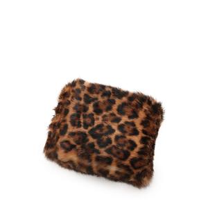 【GUCCI】マフラー グッチ ラパン ストール レオパード ラビットファー ヒョウ柄 柄 茶  グッチGUCCI レオパード柄 ラビットファー ストール マフラー