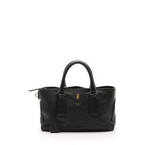 セリーヌ　黒 レザー ハンドバッグ 内ポケット付き CELINE セリーヌ ハンドバッグ レザー ブラック 黒 : ブランド