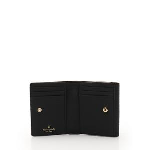 ケイトスペード KATE SPADE 二つ折り財布 黒 小物 レザー PWRU5384 