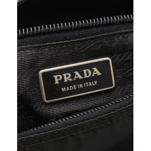 プラダ PRADA ショルダーバッグ 黒 BT0503 ナイロン レザー VELA SPORT
