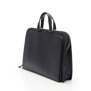 Prada プラダ ネイビー サフィアーノレザー ブリーフケース PRADA