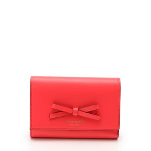 新品　KATESPADE 三つ折り財布　カーリーソーヤーストリート　ピンク　WLRU2329 ケイトスペード KATE SPADE 三つ折り財布 カーリー ソーヤー