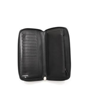 シャネル CHANEL ラウンドファスナー長財布 カメリア ココマーク