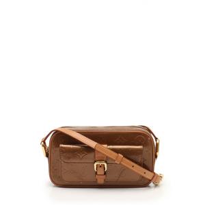 Louis Vuitton クリスティMM モノグラムヴェルニ　ブロンズ ルイヴィトンクリスティ MM 14125 ブロンズ レディース