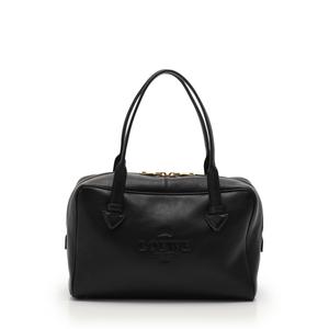 ロエベ LOEWE ハンドバッグ ミニボストンバッグ 黒 レザー レディース  