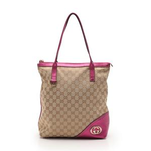 グッチ GUCCI トートバッグ GGキャンバス インターロッキングG