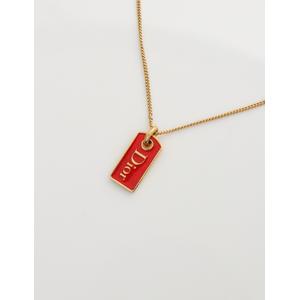 Dior ディオール　ネックレス　ペンダント　レッド クリスチャンディオール Christian Dior ネックレス ペンダント