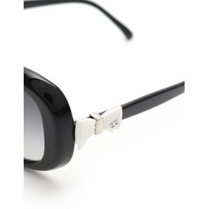 シャネル CHANEL サングラス ココマーク 黒 白 グレー 小物 5170