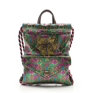 グッチ GUCCI バックパック シルヴィー フラワーブロケード リュック 
