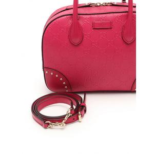 GUCCI ピンク ブライトディアマンテ ショルダーバッグ グッチ ディアマンテショルダーバッグ ブライトディアマンテ