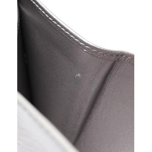 PRADA シルバー 三つ折り財布　良品 プラダ PRADA 三つ折り財布 コンパクトウォレット シルバー 小物