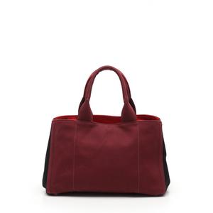 PRADA プラダ カナパ　ボルドー プラダ PRADA トートバッグ カナパ ボルドー 黒 B18771 キャンバス