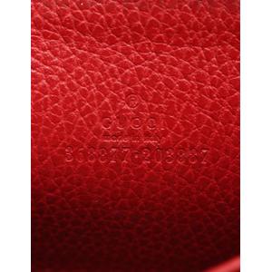 グッチ GUCCI ラウンドファスナー コインケース スウィング 赤 小物