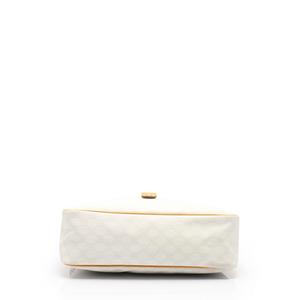 グッチ GUCCI ショルダーバッグ GGスプリーム 白 黄 189898 PVC レザー