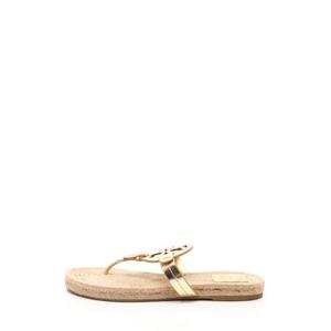 トリーバーチ TORY BURCH サンダル エスパドリーユ ゴールド 6.5