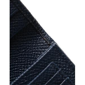 ※もり114※ ブルガリ BVLGARI 名刺入れ カードケース ブルガルブルガリ マン 青