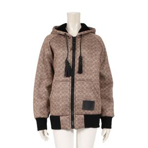 コーチ COACH ジップアップジャケット パーカー シグネチャー オーバー 