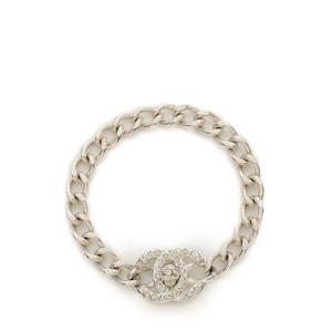 シャネル CHANEL チェーンブレスレット ココマークターンロック