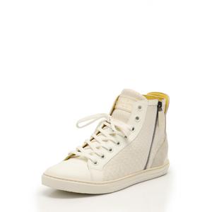 ルイヴィトン LOUIS VUITTON ハイカットスニーカー 白 グレー 6.5 
