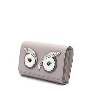 ケイトスペード KATE SPADE ショルダーウォレット グレー 白 小物 