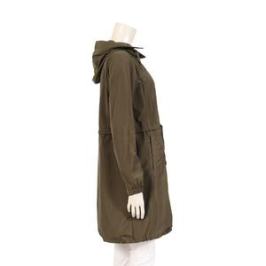 モンクレール MONCLER スプリングコート トゥイル カーキ 0