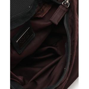 プラダ PRADA ショルダーバッグ ダークブラウン ナイロン