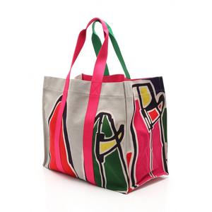 エルメス HERMES トートバッグ ビーチバッグ 3サーフ ピンク