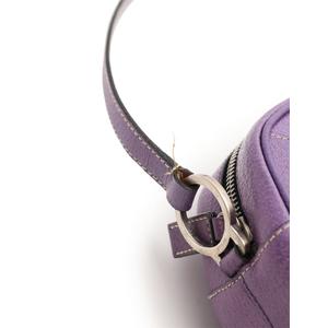 PRADA プラダ ショルダーバッグ ポケット レザー 紫 PRADA プラダ ショルダーバッグ ポケット レザー 紫 PRADA